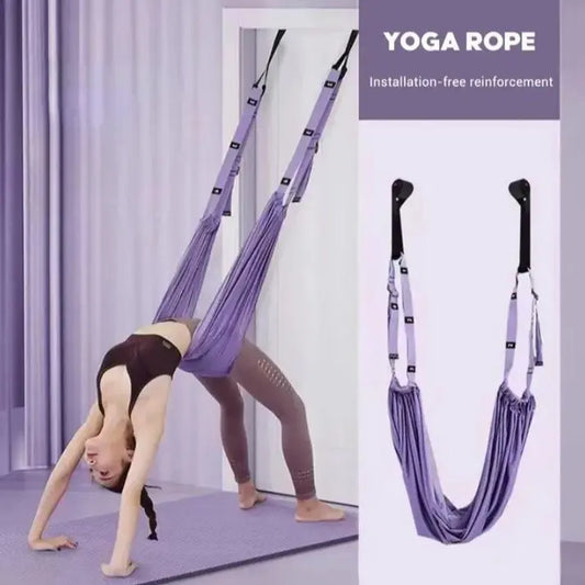 Aerial Yoga Stretch Strap, Resistance Band for Leg Stretching Dance Ballet Gymnastics