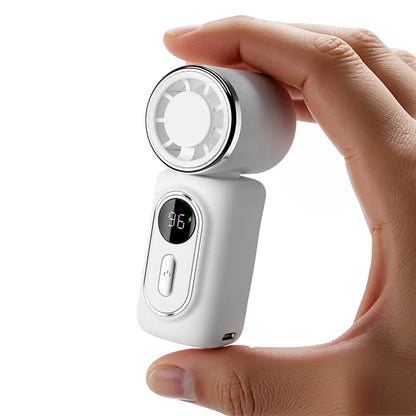 Clip on Mini Fan with Cool-Touch Plate, 5-Speed Rechargeable 3000Mah Portable Fan, Wearable Clip for Umbrellas and Bags, Usb-Powered Mini Fan for Summer Camping, Outdoor Stroller and Travel Use Protection