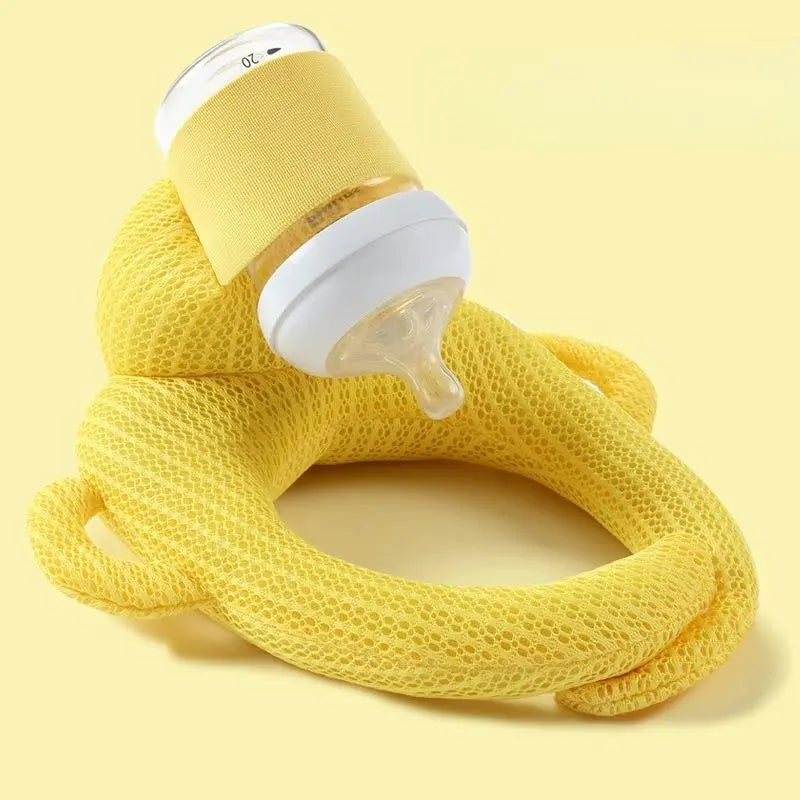Multifunctional Hands-Free Baby Bottle Holder Pillow — a Soft Support Cushion and Convenient Daily Feeding Aid for the Family