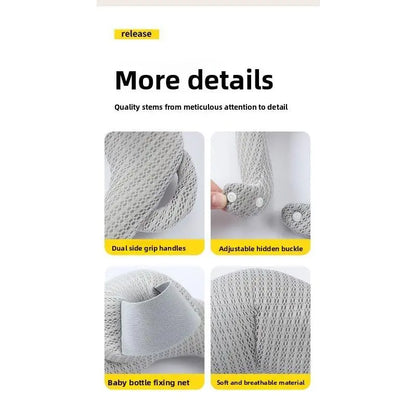 Multifunctional Hands-Free Baby Bottle Holder Pillow — a Soft Support Cushion and Convenient Daily Feeding Aid for the Family