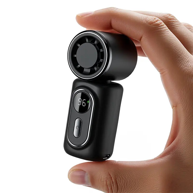 Clip on Mini Fan with Cool-Touch Plate, 5-Speed Rechargeable 3000Mah Portable Fan, Wearable Clip for Umbrellas and Bags, Usb-Powered Mini Fan for Summer Camping, Outdoor Stroller and Travel Use Protection