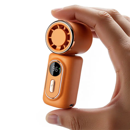 Clip on Mini Fan with Cool-Touch Plate, 5-Speed Rechargeable 3000Mah Portable Fan, Wearable Clip for Umbrellas and Bags, Usb-Powered Mini Fan for Summer Camping, Outdoor Stroller and Travel Use Protection