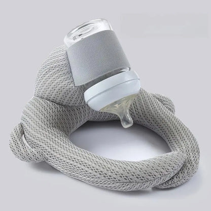 Multifunctional Hands-Free Baby Bottle Holder Pillow — a Soft Support Cushion and Convenient Daily Feeding Aid for the Family