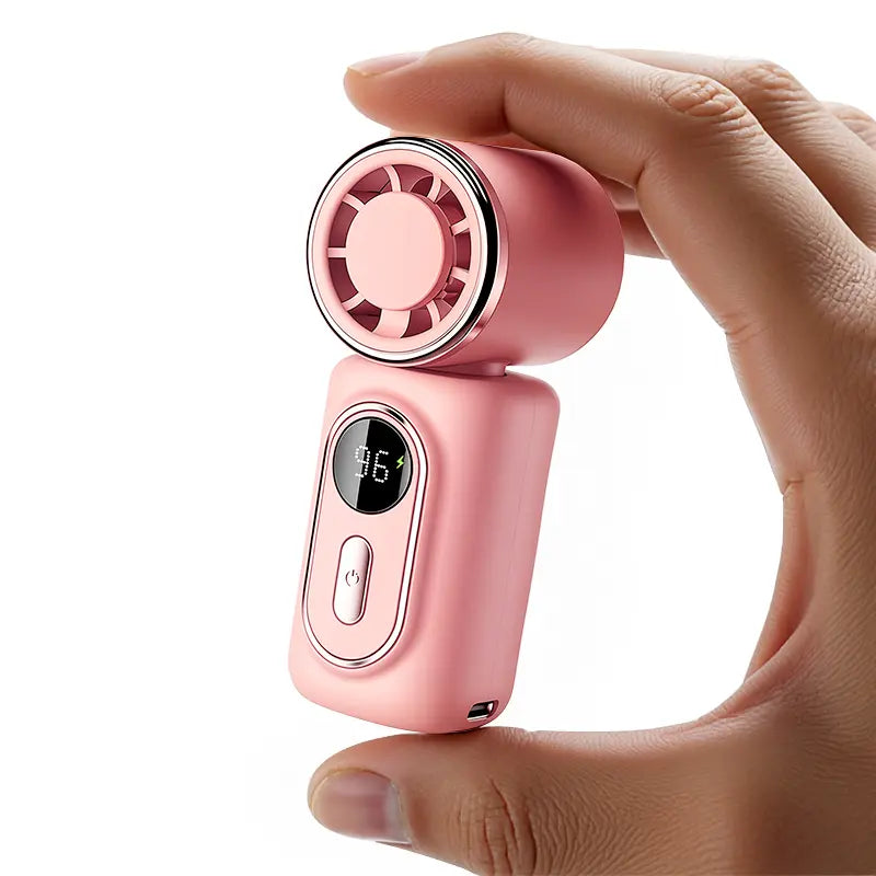 Clip on Mini Fan with Cool-Touch Plate, 5-Speed Rechargeable 3000Mah Portable Fan, Wearable Clip for Umbrellas and Bags, Usb-Powered Mini Fan for Summer Camping, Outdoor Stroller and Travel Use Protection