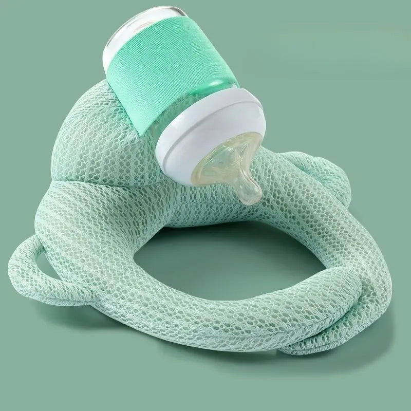 Multifunctional Hands-Free Baby Bottle Holder Pillow — a Soft Support Cushion and Convenient Daily Feeding Aid for the Family