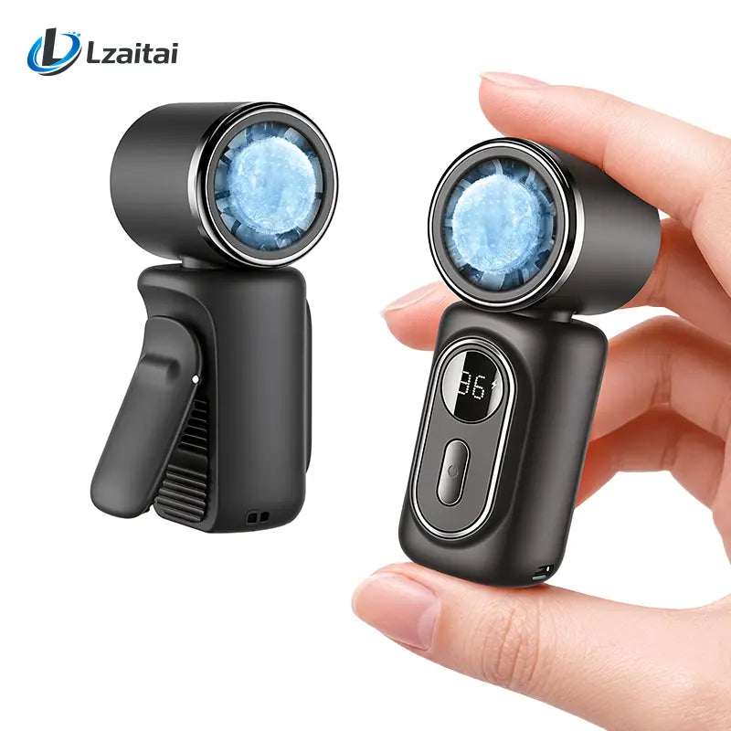 Clip on Mini Fan with Cool-Touch Plate, 5-Speed Rechargeable 3000Mah Portable Fan, Wearable Clip for Umbrellas and Bags, Usb-Powered Mini Fan for Summer Camping, Outdoor Stroller and Travel Use Protection