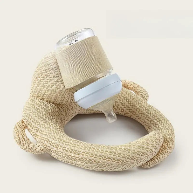 Multifunctional Hands-Free Baby Bottle Holder Pillow — a Soft Support Cushion and Convenient Daily Feeding Aid for the Family